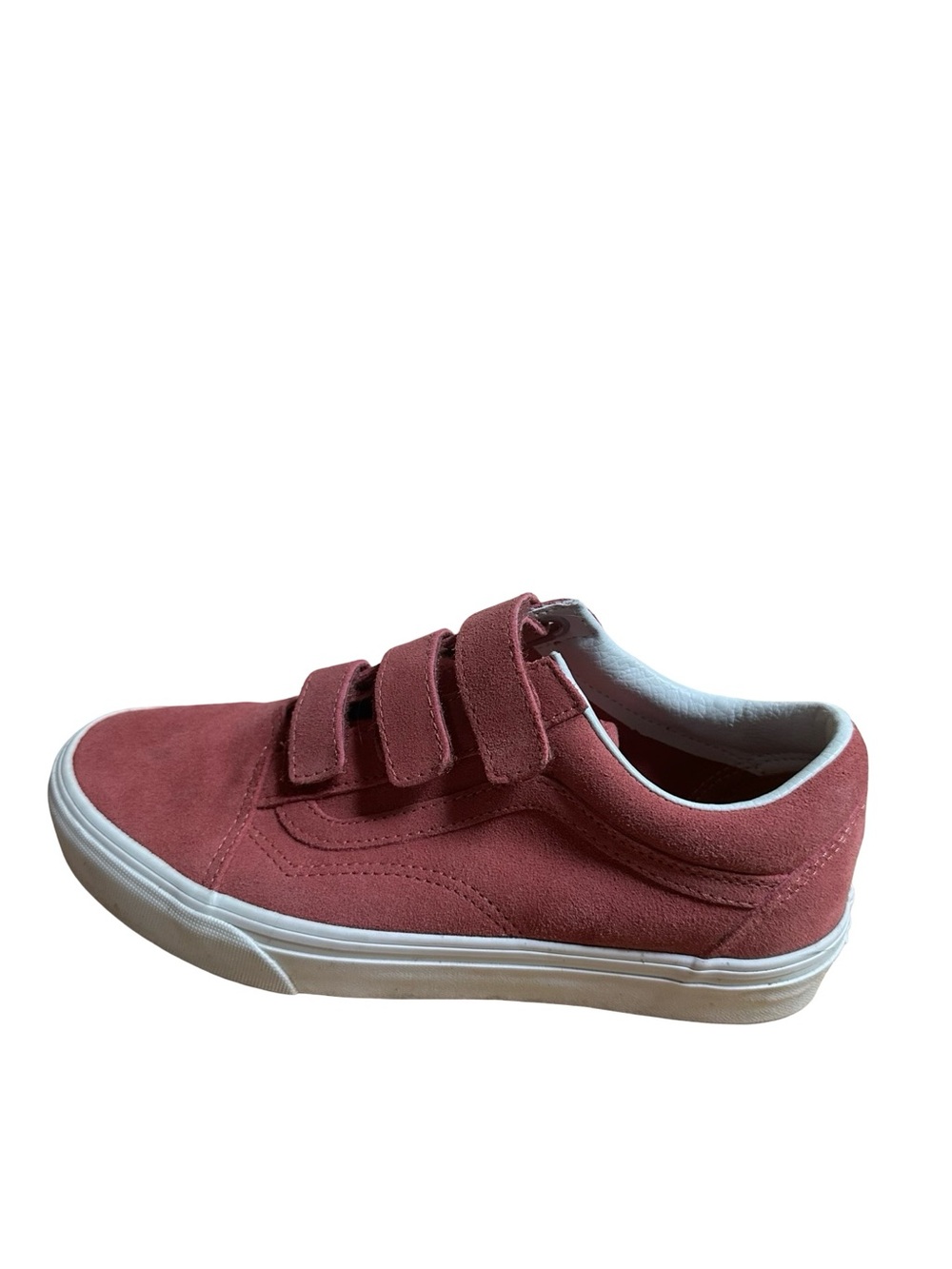 Vans Old Skool Shoes Mauvewood Velcro Closure Sz 8 - Picture 7 of 9